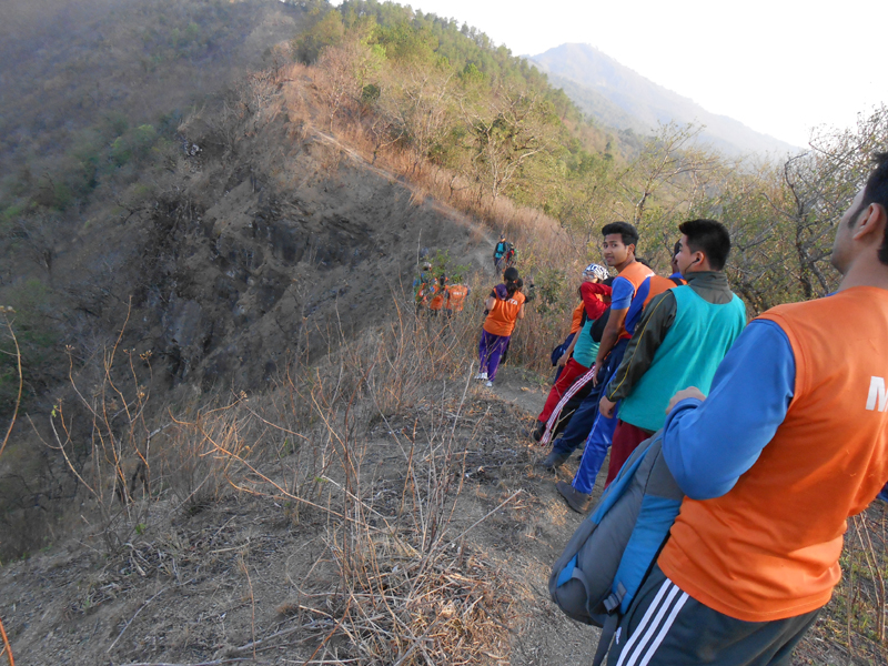 Trekking to Leimaton, one of the highest peak of Manipur